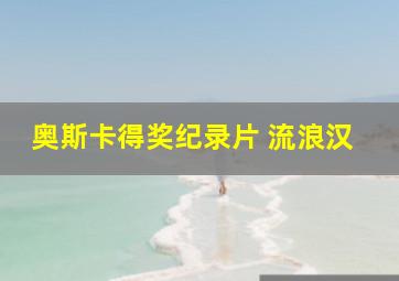 奥斯卡得奖纪录片 流浪汉